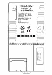 IC200BEM002 PLC network communications Profibus-DP slave IC200B IC200BE IC200BEM PDFsupply also repa