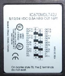 IC670MDL742 In Stock! 5/12/24Vdc Neg. Logic Output, 16 Point IC670M IC670MD IC670MDL PDFsupply also 